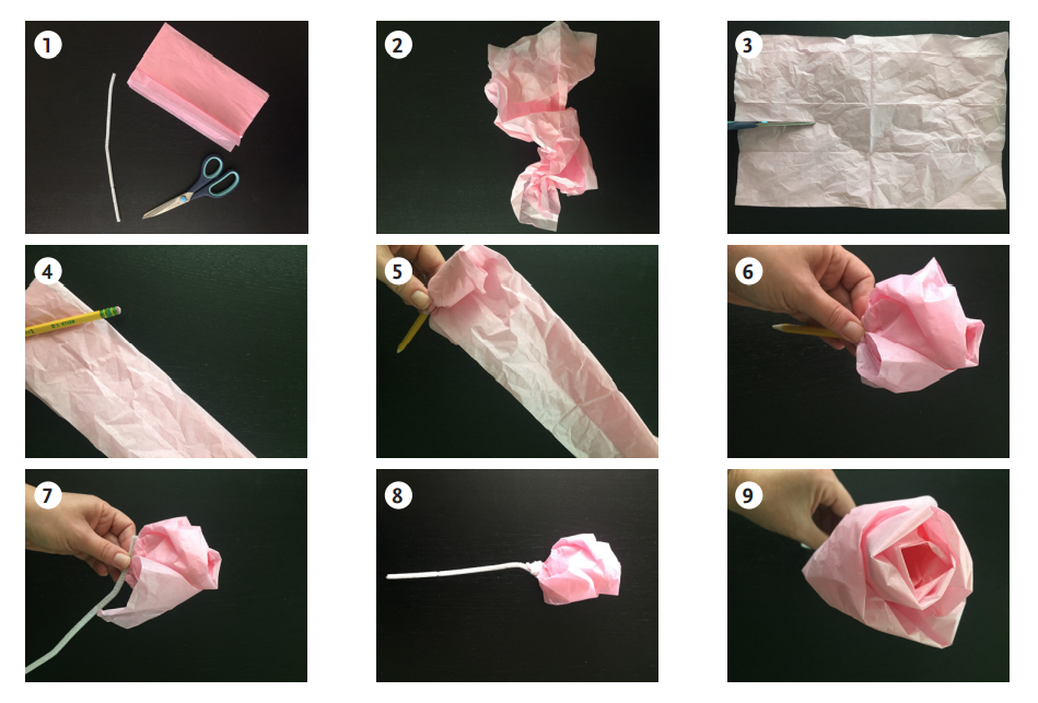 How To Make A Paper Rose Step By Step